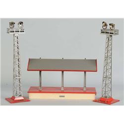 Lot of 3: Lionel Standard Gauge Train Accessories.