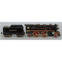 Lionel No. 390E & 390T Locomotive & Tender.