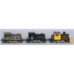 Lot of 3: Lionel O-Gauge Motorized Units.