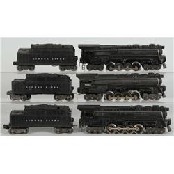 Lot of 3: Lionel Steam Locomotives & Tenders.