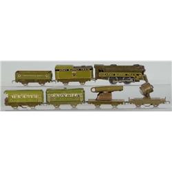 Tin Marx Army Train Set.