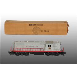 Lionel No. 2328 O-Gauge Burlington GP7 Train in OB