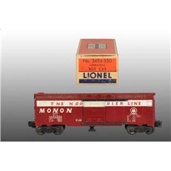 Lionel No. 3494/550 Box Car in OB