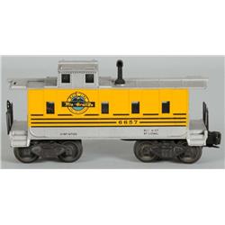 Lionel No. 6657 Rio Grande Caboose.