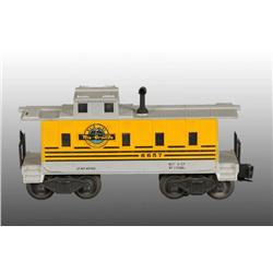 Lionel No. 6657 O-Gauge Rio Grande Caboose.