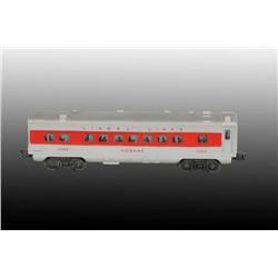 Lionel No. 2444 Red Stripe Newark Passenger Car.