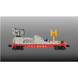 Lionel No. 3540 O-Gauge Radar Antennae Car.