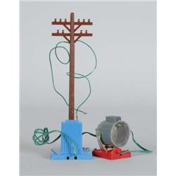 Lionel No3530-50 Separate Sale Transformer Pole OB