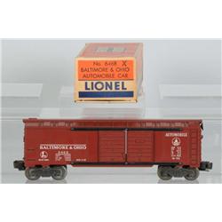 Lionel No. 6468 Baltimore & Ohio Box Car OB