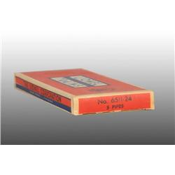 Lionel No. 6511/24 Separate Sale Box of Pipes.