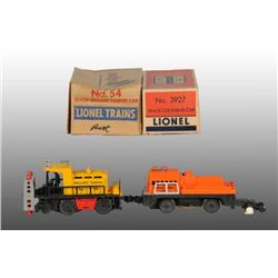 Lot of 3: Lionel O-Gauge Trolley with Motorman OB