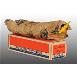 Lionel No. 6800-60 Separate Sale Airplane in OB