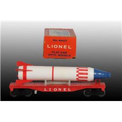 Lionel No. 6407 Pencil Sharpener Missile Car in OB