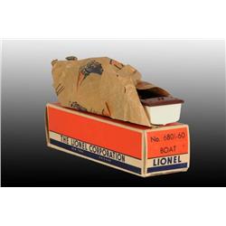 Lionel No. 6801-60 Separate Sale Boat in OB
