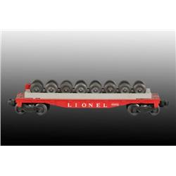 Lionel No. 6262 O-Gauge Wheel Flat Car.