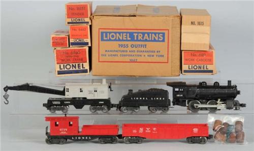 1955 lionel train set