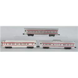 Lot of 3: Lionel Super Chief Passenger Cars.
