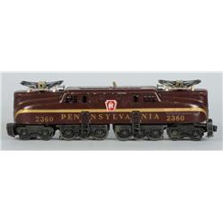 Lionel No. 2360 O-Gauge Tuscan GG1 Locomotive