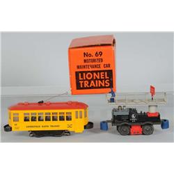Lot of 2: Lionel Motorized Units.