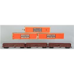 Lot of 3: Lionel O-Gauge Madison Cars in OB