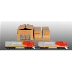 Lionel No.2383 O-Gauge Santa Fe Diesel AA Units OB