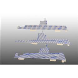 Cardboard Lionel Submarine Base Accessory.