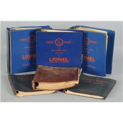 Lot of 6: Lionel & American Flyer Service Catalogs
