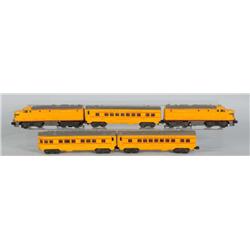 Lionel 5-Piece O-27 Union Pacific Anniversary Set.