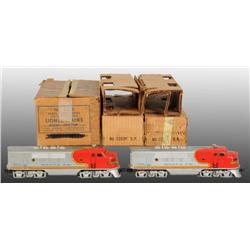 Lionel No. 2353 O-Gauge Santa Fe Twin Diesel in OB