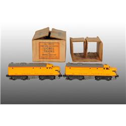 Lionel No.2023 O-Gauge Union Pacific Alcos in OB