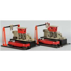 Lot of 2: Lionel Manual Culvert Unloaders.