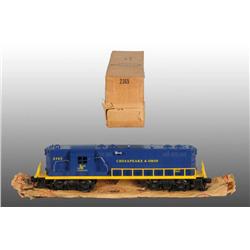 Lionel No. 2365 Chesapeake & Ohio GP7 Train in OB