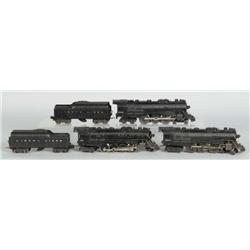Lot of 3: Lionel Steam Locomotives & Tenders.