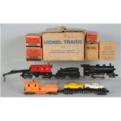 Lionel Outfit No.1549 Set with Freight Cars OB