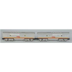 Lot of 2: Lionel O-Gauge Santa Fe B Units.