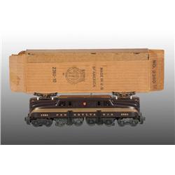 Lionel No2360 O-Gauge Tuscan 5-Stripe GG1 Train OB