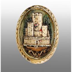 Cast Iron Large Castle Doorknocker.