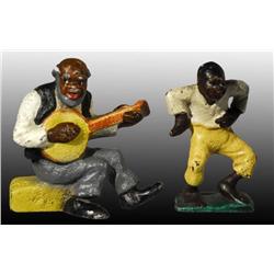 Lot of 2: Cast Iron Black Man Party Favors.