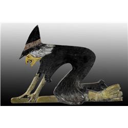 Cast Iron Witch Boot Scraper.