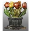 Image 1 : Cast Iron Tulip Flower Doorstop.