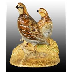 Cast Iron Quail Doorstop.
