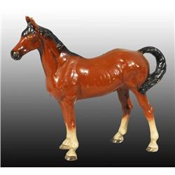 Cast Iron Horse Doorstop.