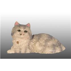 Cast Iron Fireside Cat Doorstop.