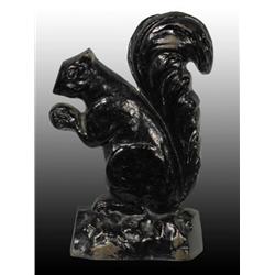 Cast Iron Squirrel with Nut Doorstop.