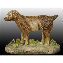 Cast Iron "Laddie Boy" Dog Doorstop.