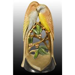 Cast Iron "Lovebirds" Doorstop.