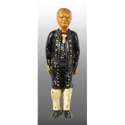 Cast Iron Butler Wedge Doorstop.