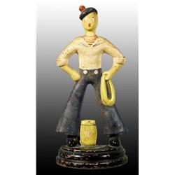 Cast Iron Sailor by Barrel Doorstop.