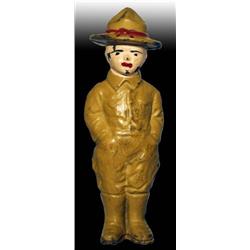 Cast Iron Dough Boy Still Bank.