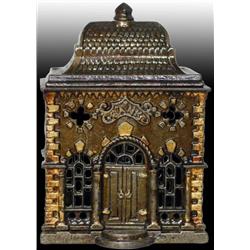 Cast Iron Roof Still Bank.